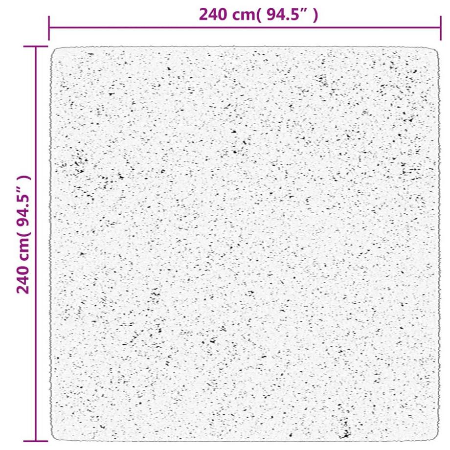 VidaXL Teppich polyester  