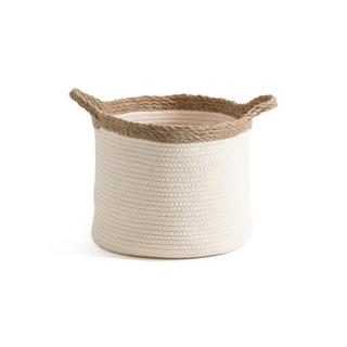 La Redoute Intérieurs Panier coton et jute Ø26 cm  