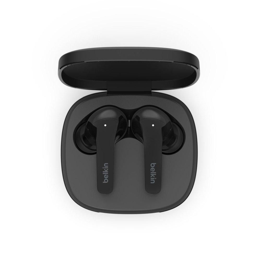 belkin  Belkin SOUNDFORM Flow Kopfhörer Kabellos im Ohr AnrufeMusik USB Typ-C Bluetooth Schwarz 