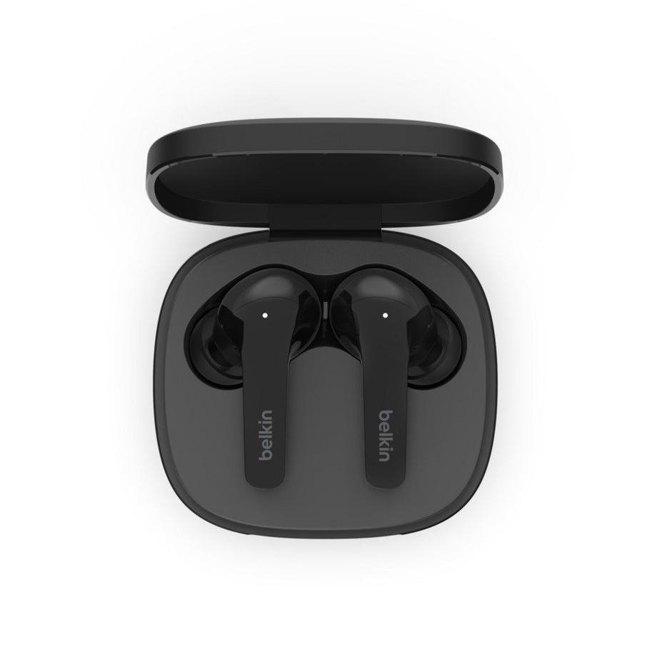 belkin  Belkin SOUNDFORM Flow Casque Sans fil Ecouteurs Appels/Musique USB Type-C Bluetooth Noir 