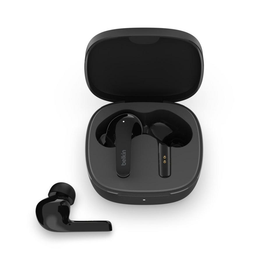 belkin  Belkin SOUNDFORM Flow Casque Sans fil Ecouteurs Appels/Musique USB Type-C Bluetooth Noir 