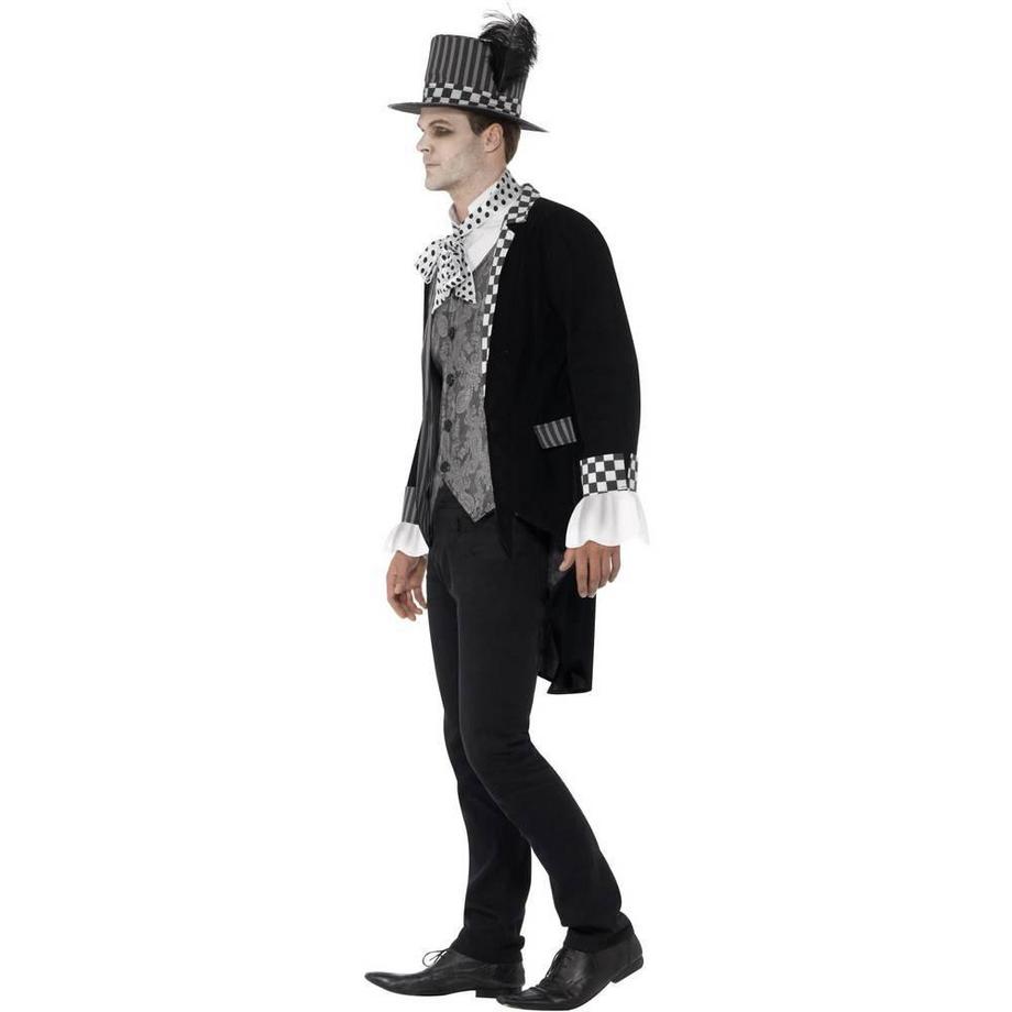 smiffys  Deluxe Costume Cappellaio Nero Set 