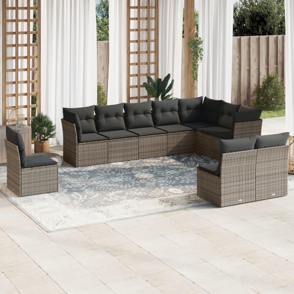 VidaXL Garten sofagarnitur poly-rattan  