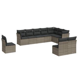 VidaXL Garten sofagarnitur poly-rattan  