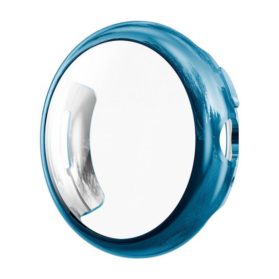 Google Pixel Watch 3 - 45mm - Gummi Schutz Case Metall-Look