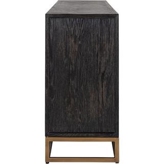 mutoni Credenza Blackbone ottone nero 225  