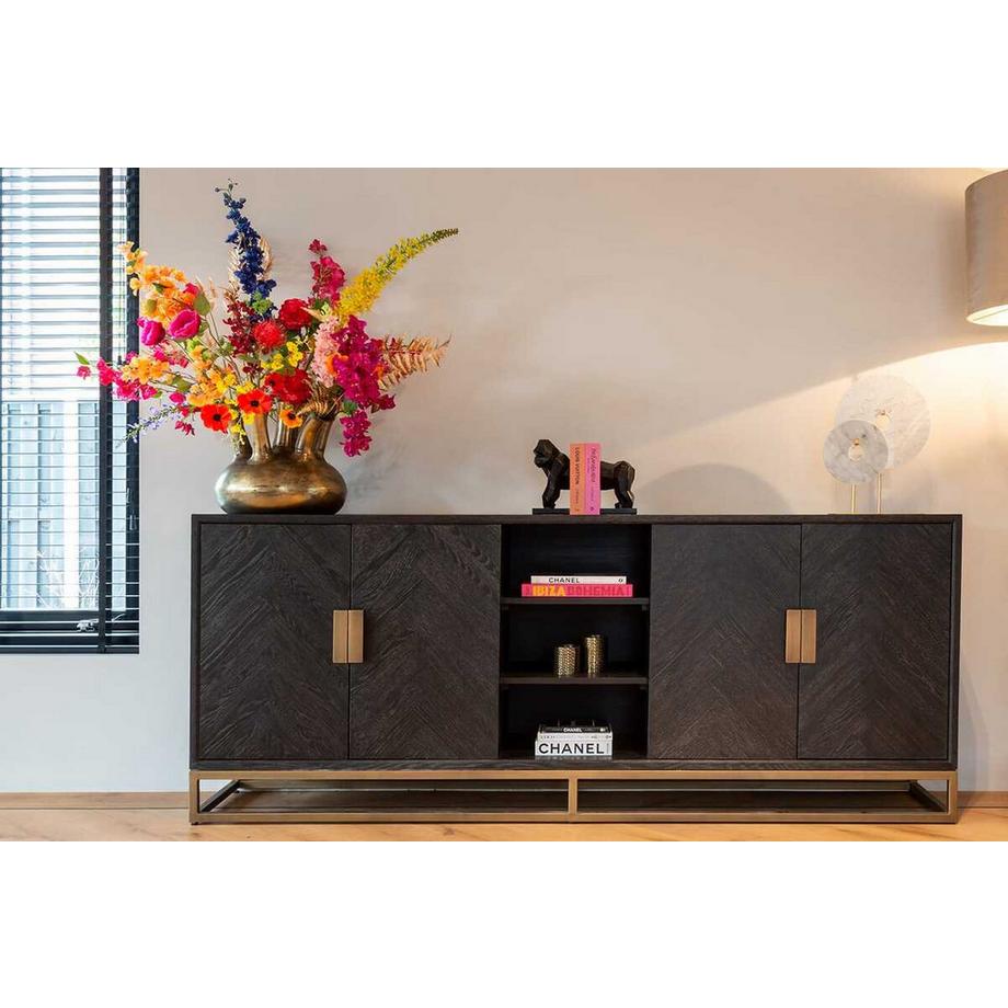 mutoni Sideboard Blackbone messing 225  