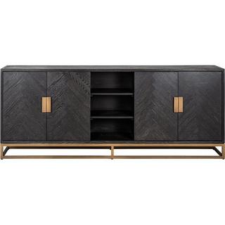 mutoni Credenza Blackbone ottone nero 225  