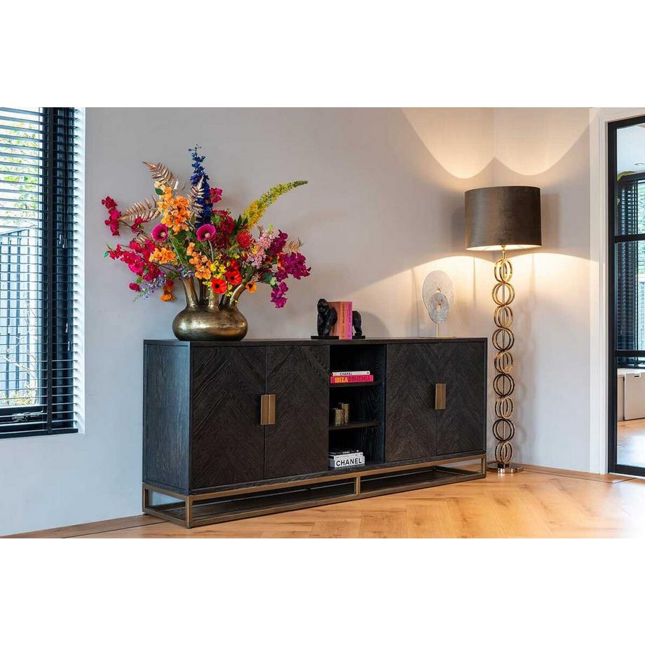 mutoni Sideboard Blackbone messing 225  