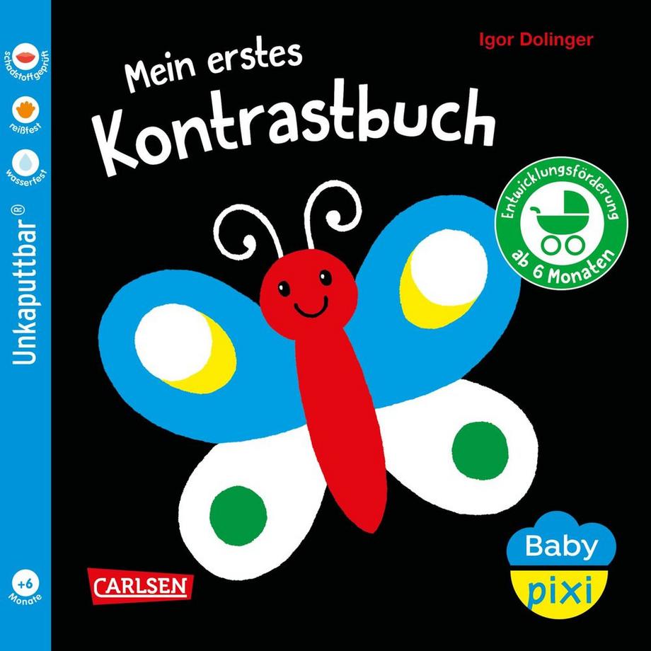 Baby Pixi (unkaputtbar) 157: Mein erstes Kontrastbuch ab 6 Monaten Dolinger, Igor (Illustrationen) Gebundene Ausgabe 