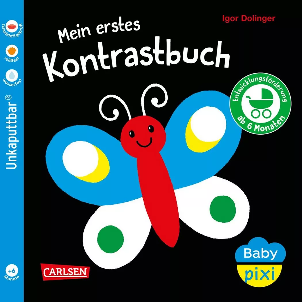 Carlsen - Baby Pixi (unkaputtbar) 157: Mein erstes Kontrastbuch ab 6 Monaten