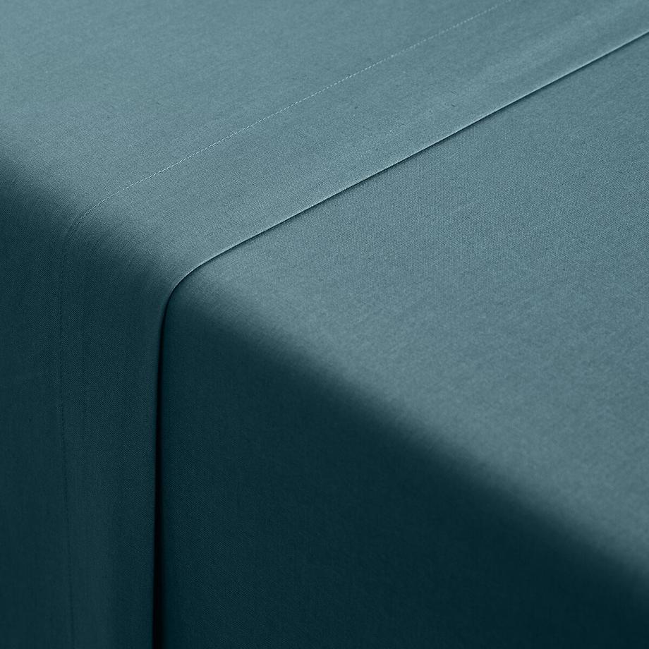 La Redoute Intérieurs Scenario Lenzuolo Piatto Tinta Unita in Cotone Biologico  