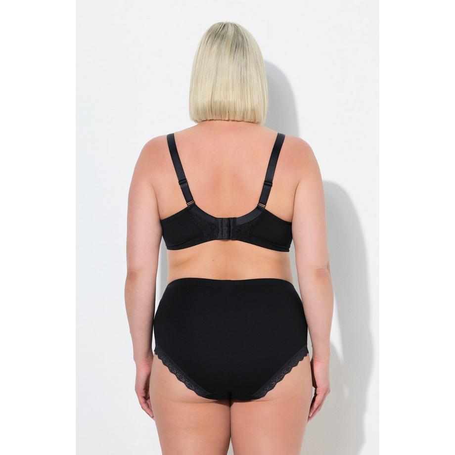 Ulla Popken Soutien-gorge à armatures dentelle bonnets souples  