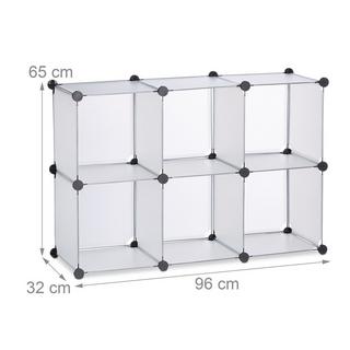 B2X Sistema di scaffali a 6 scomparti  