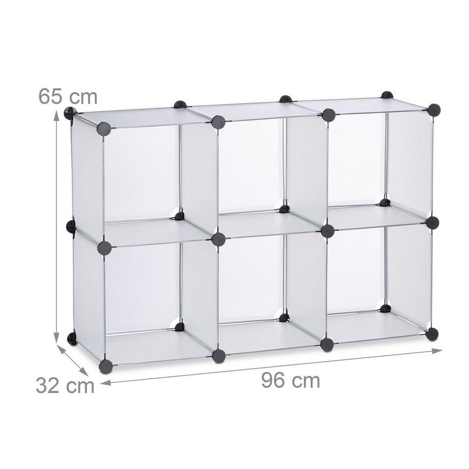 B2X Regalsystem 6 Fächer  