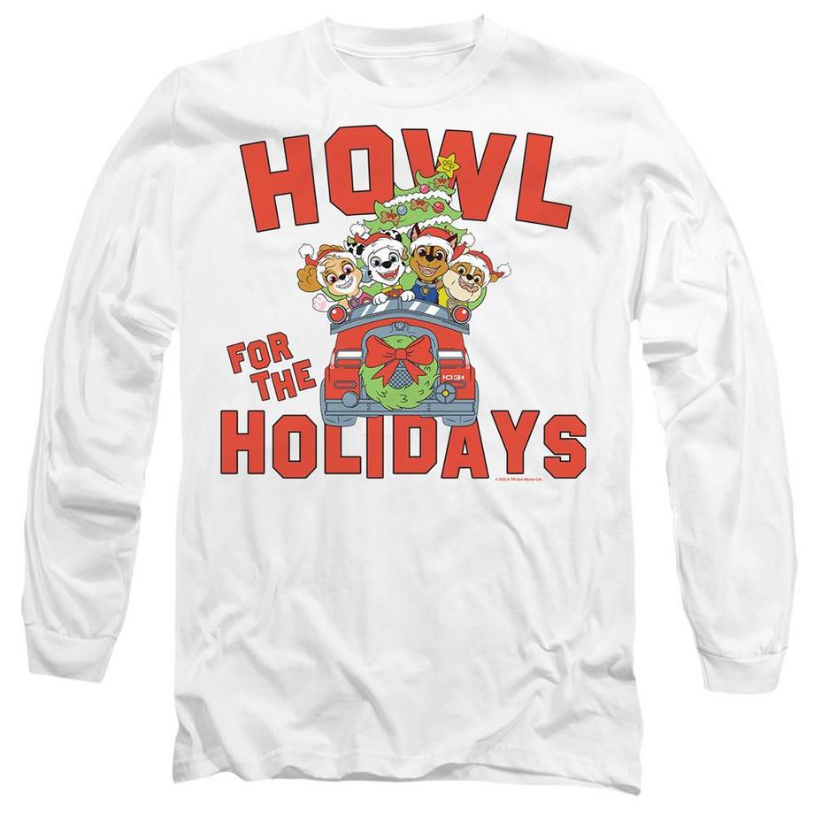 PAW PATROL Howl For The Christmas Holidays T-Shirt  