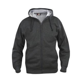 Clique  Basic Hoodie mit durchgehendem Reißverschluss 