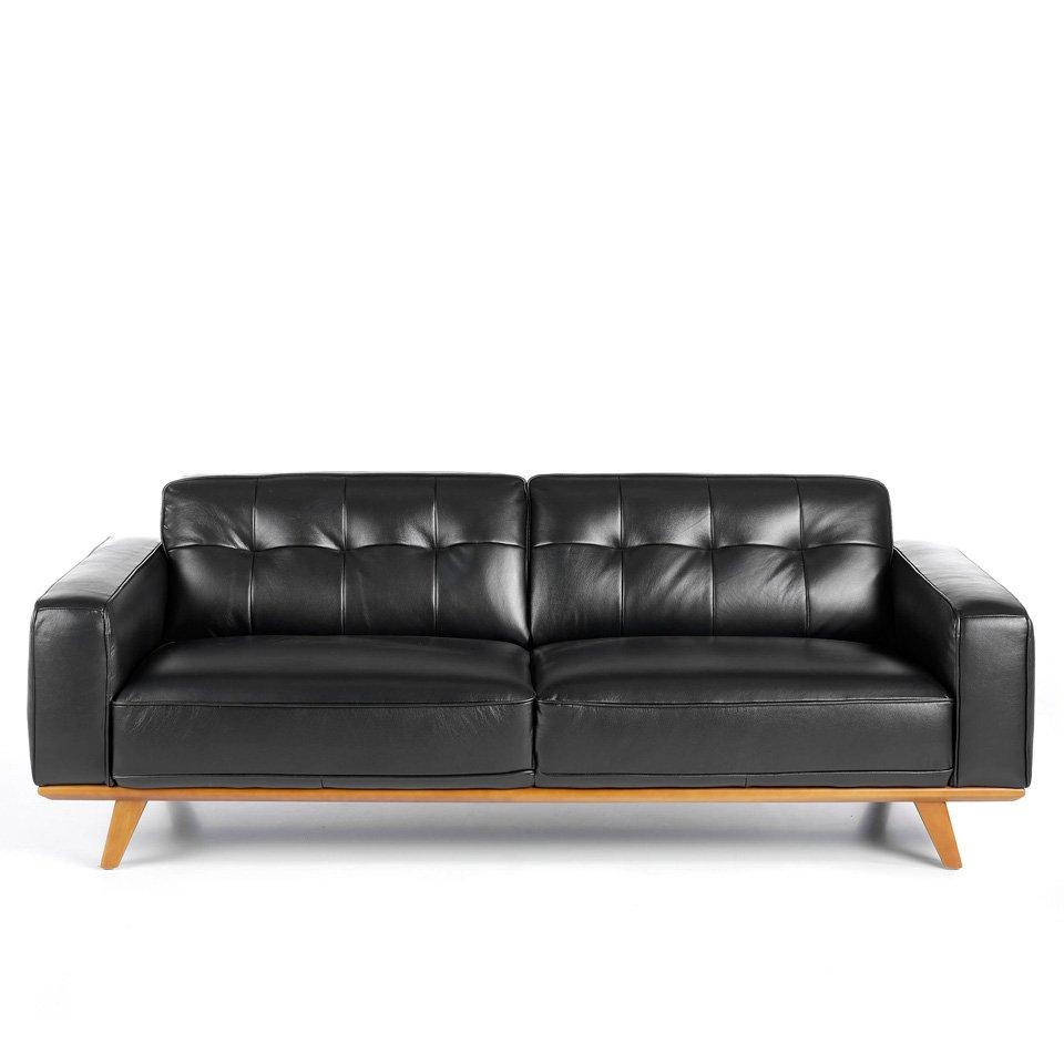 ANGEL CERDA 3-Sitzer-Sofa Rindsleder gepolstert  