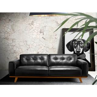 ANGEL CERDA 3-Sitzer-Sofa Rindsleder gepolstert  