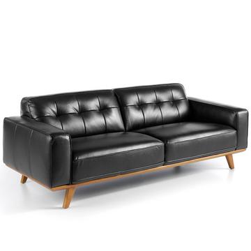 3-Sitzer-Sofa Rindsleder gepolstert