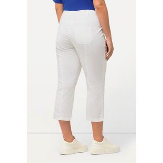 Ulla Popken  Pantalon cargo 7/8 avec attaches, taille confortable 