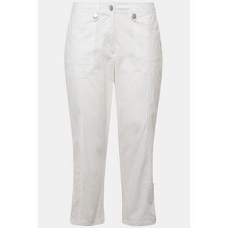 Ulla Popken  Pantalon cargo 7/8 avec attaches, taille confortable 