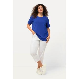 Ulla Popken  Pantalon cargo 7/8 avec attaches, taille confortable 