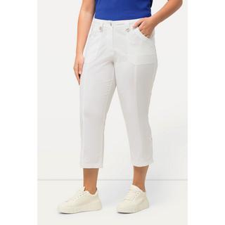 Ulla Popken  Pantalon cargo 7/8 avec attaches, taille confortable 