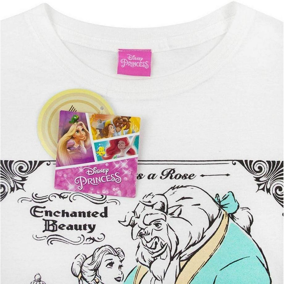 Disney Beauty And The Beast Poster T-Shirt  