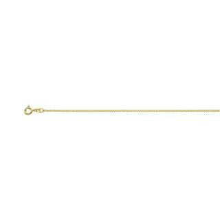 MUAU Schmuck  Collier Venezianer Gelbgold 585, 1.1mm, 70cm 