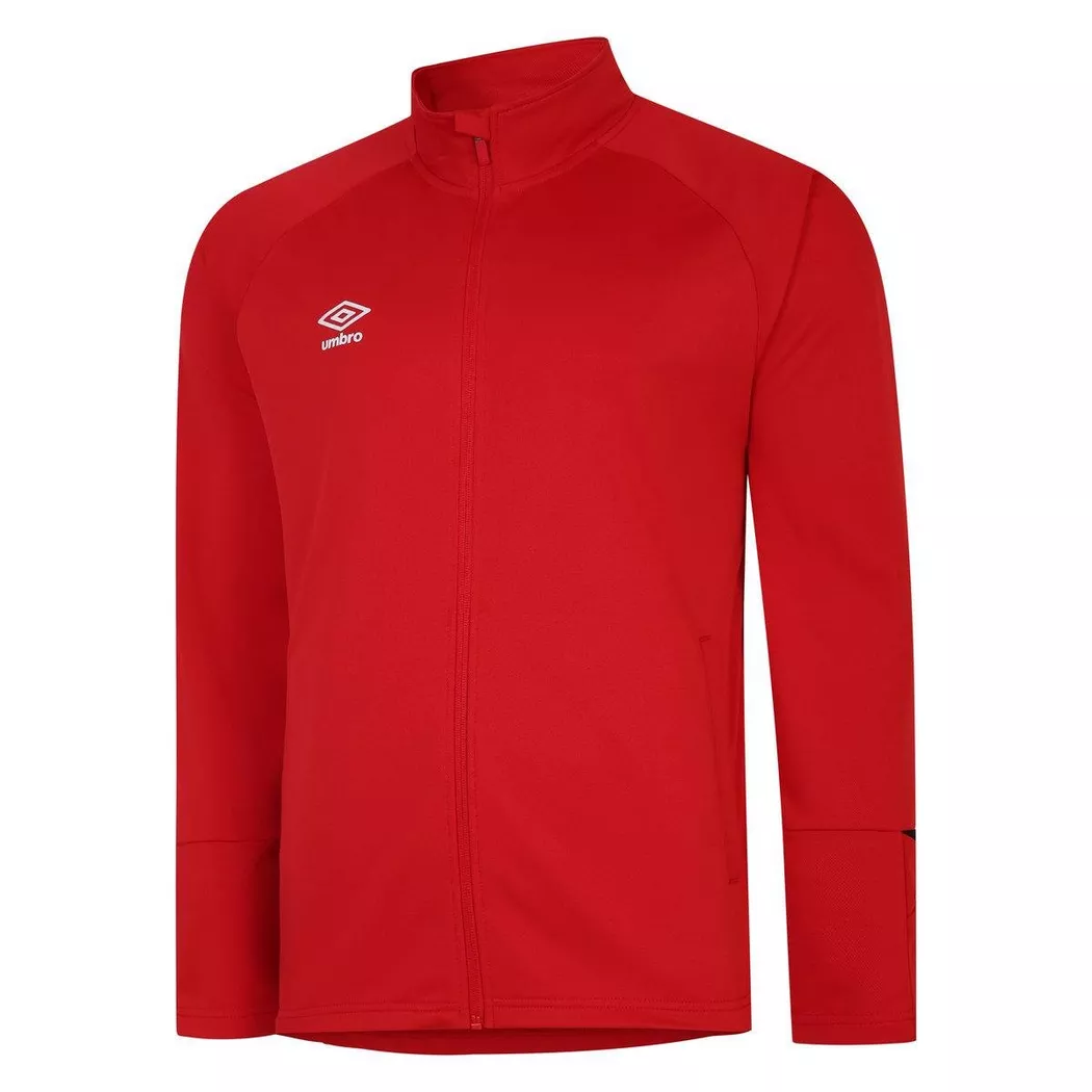 Umbro - Total Training Trainingsjacke, XL, Rot Bunt