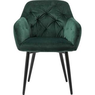 mutoni Fauteuil velours vert  