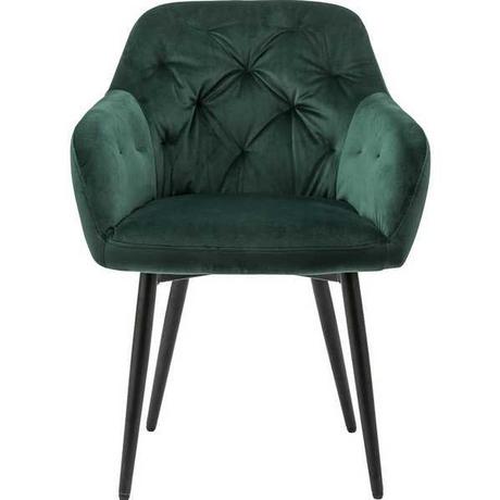 mutoni Fauteuil velours vert  