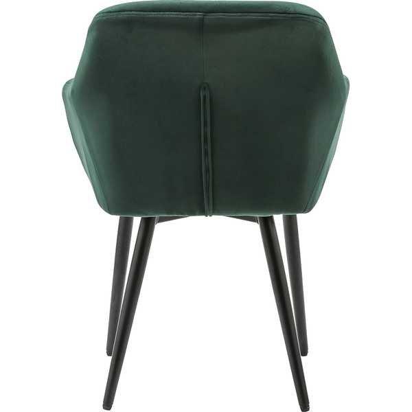 mutoni Fauteuil velours vert  