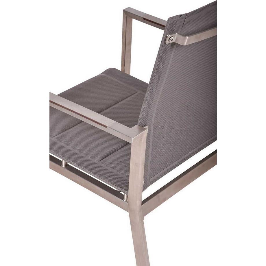 mutoni pleasure Ensemble de salle à manger de jardin Sienna V (5 pièces)  