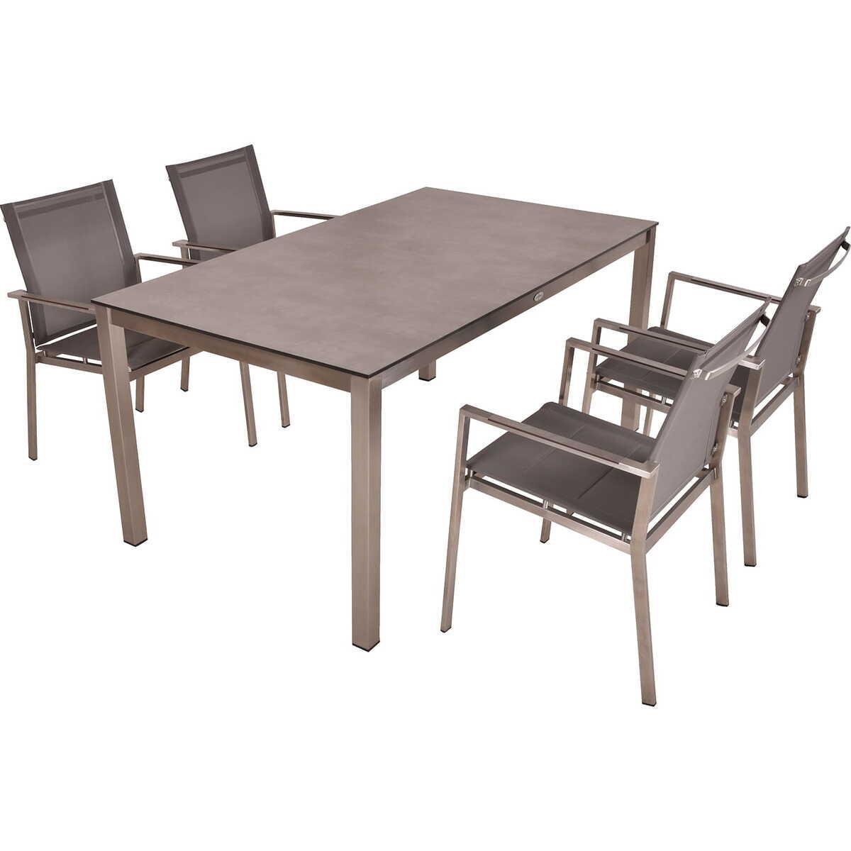 mutoni pleasure Garten Essgruppe Sienna V (5-tlg)  