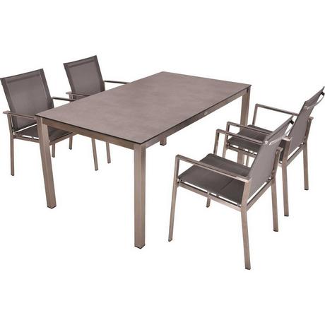 mutoni pleasure Garten Essgruppe Sienna V (5-tlg)  