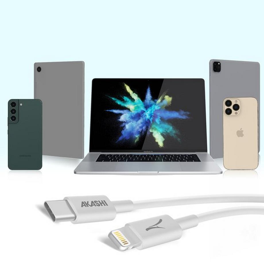 Akashi  USB-C / Lightning 20W Kabel 