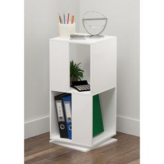 VCM Holz Stand Regal Büroregal Aktenregal Bücherregal drehbar Rondell Stifta L  