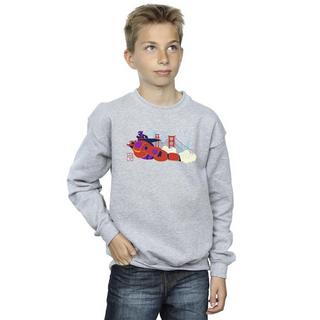 Disney  Big Hero 6 Baymax Hiro Bridge Sweatshirt 