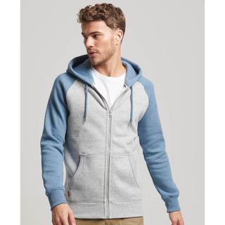 Superdry  sweatshirt à capuche de baseba zippé essentia 