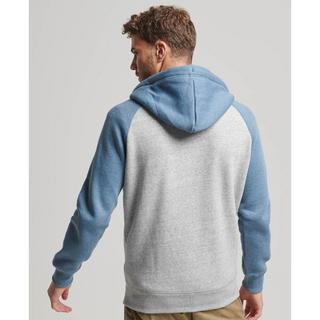 Superdry  sweatshirt à capuche de baseba zippé essentia 