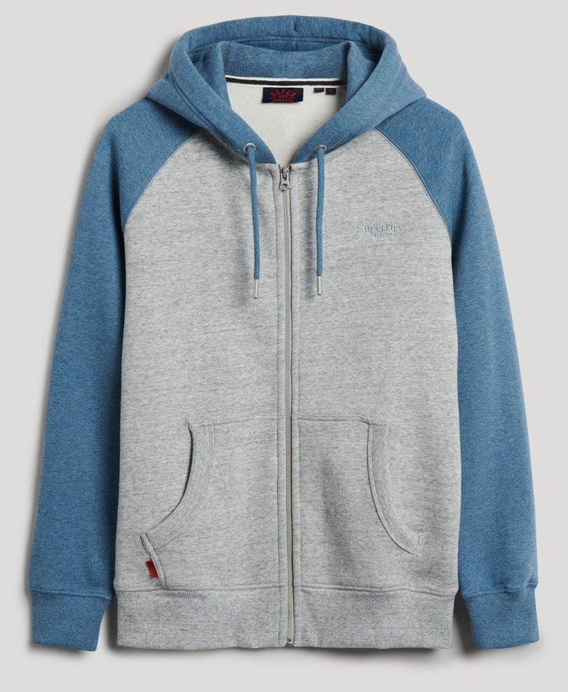 Superdry  fepa con zip a cappuccio essentia 