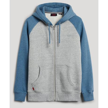 Superdry  fepa con zip a cappuccio essentia 