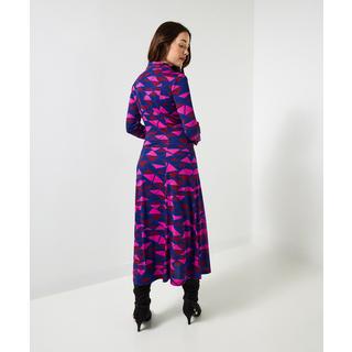 Joe Browns Robe-chemise midi Imprimé graphique rétro  