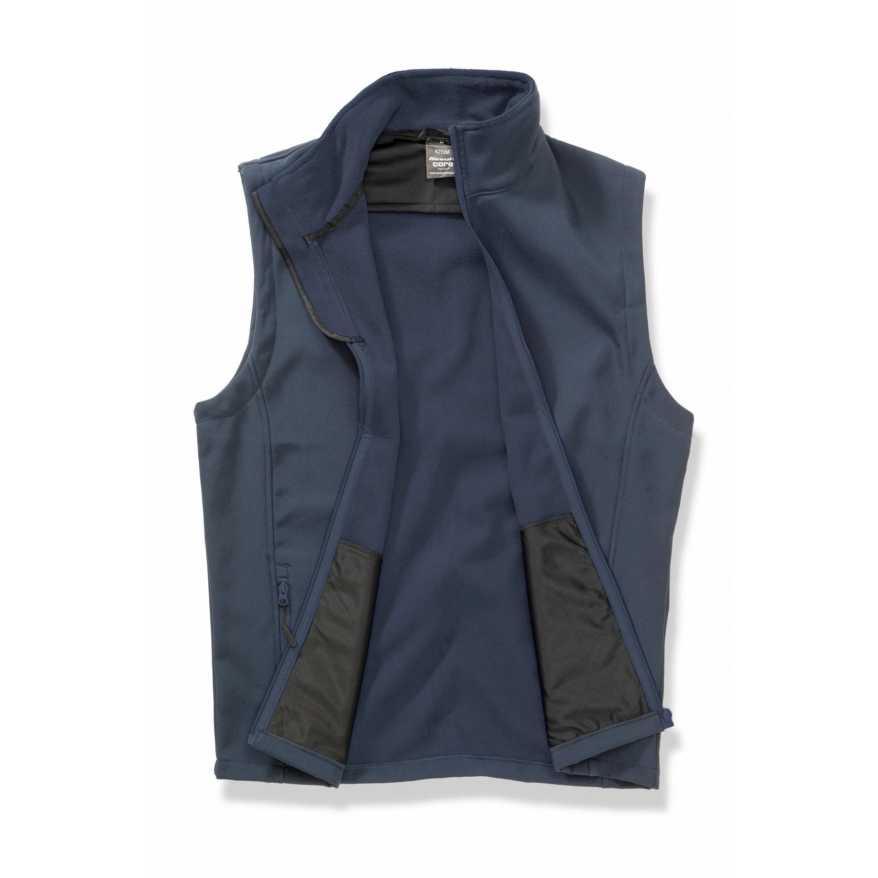 Result  Gilet in fantasia Result Softshell 