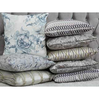 Beliani Kissen 2er Set aus Polyester Modern WISTERIA  