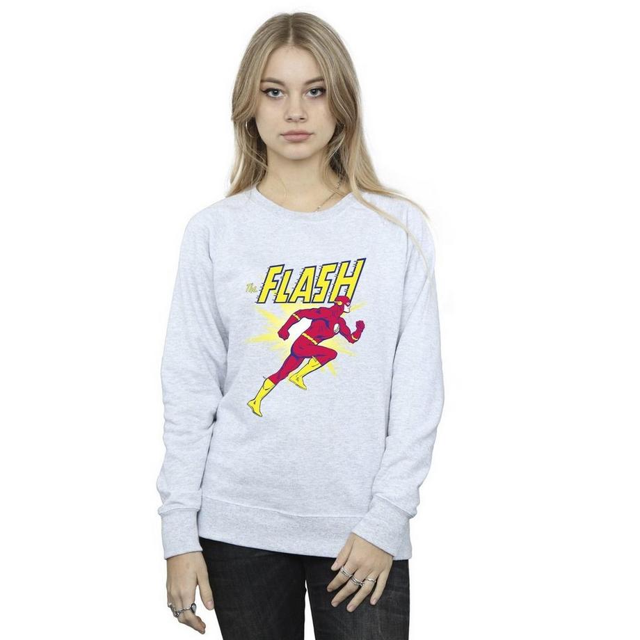 DC COMICS The Flash Rundhals-Sweatshirt  