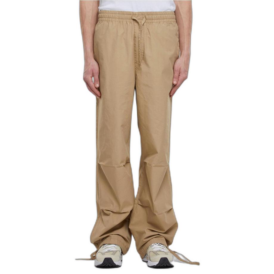pantaloni wide poplin