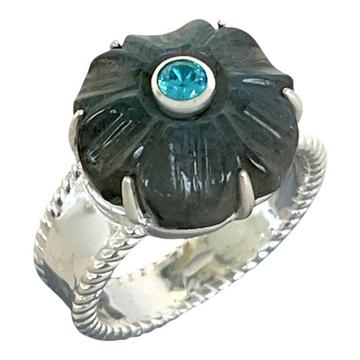 Ring Halbedelsteine Labradorit "Noelia"